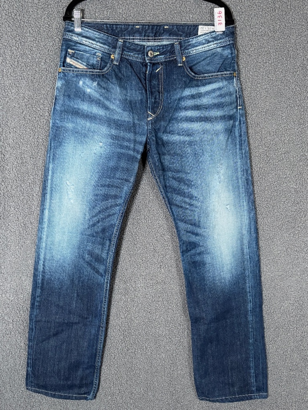 Diesel Waykee Regular Straight Leg Button Fly Jeans - Men's Size 31*32(Fit 31*30